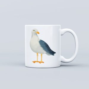 Ocean Theme Ceramic Mug - Seagull